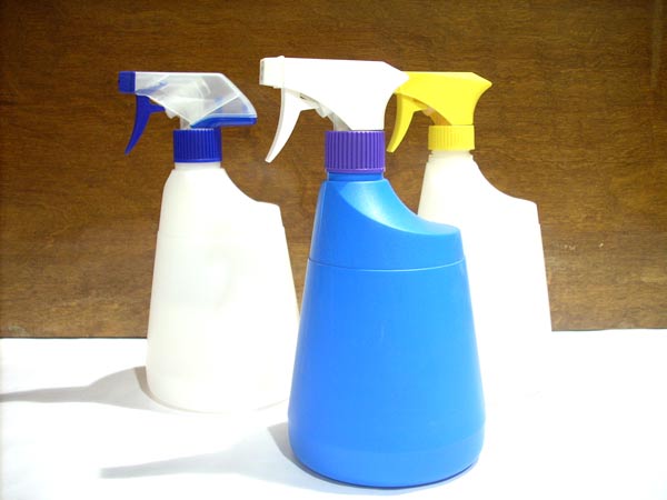 spray, dispersador, embase, azul, blanco, amarillo