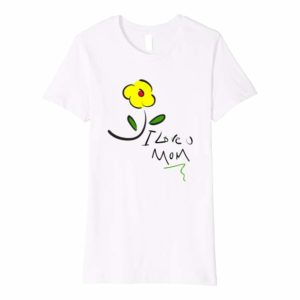 Camiseta para mujer Love U Mom – Te Amo Mama – Camiseta